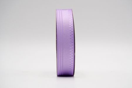 Purple One Side Checkered Edge Grosgrain Ribbon_K1762-PT086